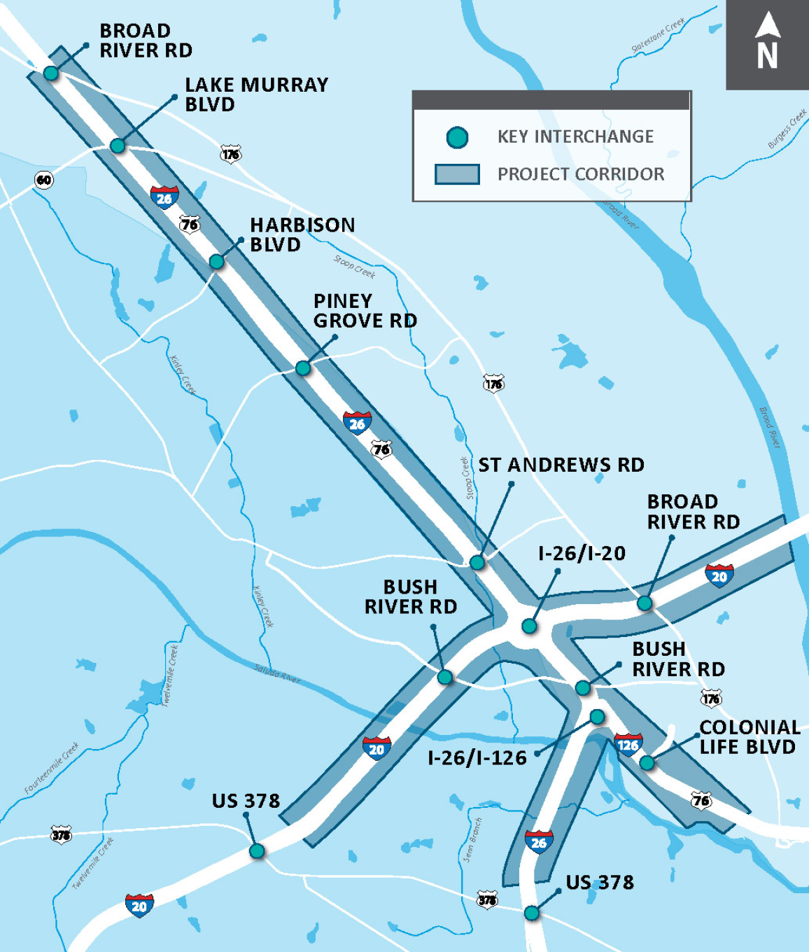 Map of the Project Area