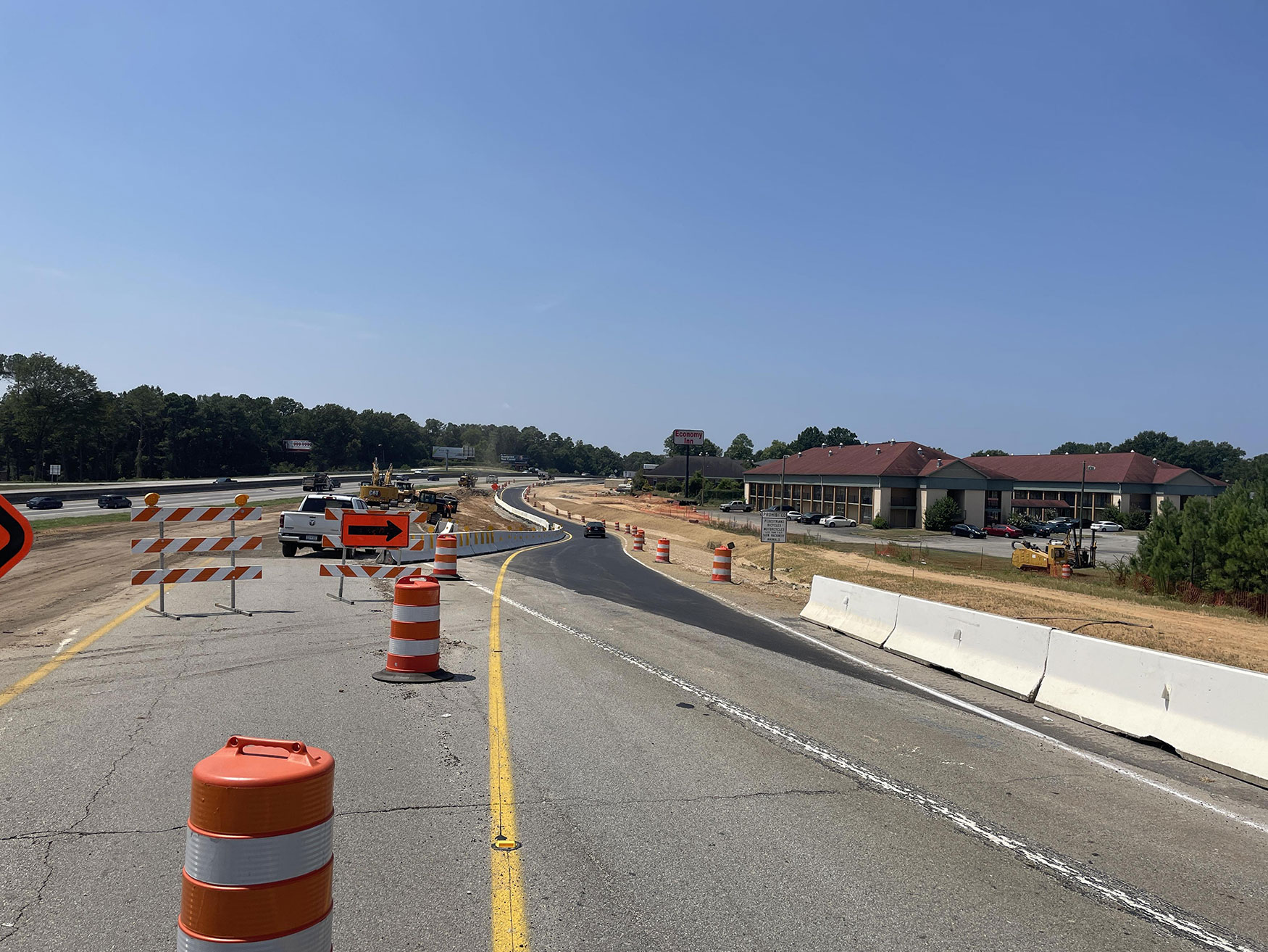 A temporary ramp was constructed to allow drivers access to I-20 from Broad River Road, ensuring smooth traffic flow while the permanent ramp is being updated. The new ramp is expected to be open by date.